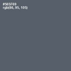 #565F69 - Mid Gray Color Image