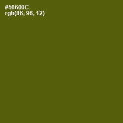 #56600C - Green Leaf Color Image