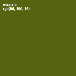 #56640F - Green Leaf Color Image