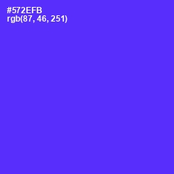 #572EFB - Purple Heart Color Image