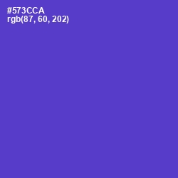 #573CCA - Purple Heart Color Image