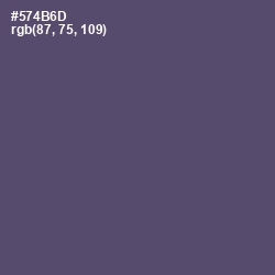 #574B6D - Scarpa Flow Color Image