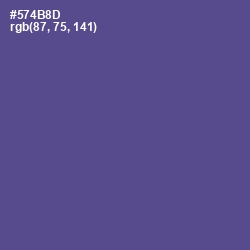 #574B8D - Victoria Color Image