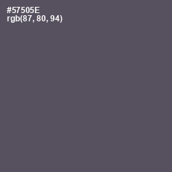 #57505E - Chicago Color Image