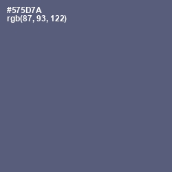 #575D7A - Comet Color Image