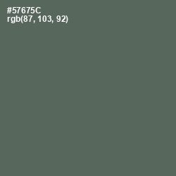 #57675C - Finlandia Color Image