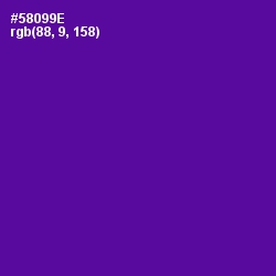 #58099E - Pigment Indigo Color Image