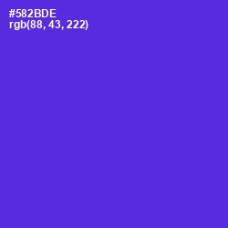 #582BDE - Purple Heart Color Image