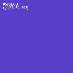 #583ECB - Purple Heart Color Image