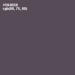 #584B58 - Don Juan Color Image
