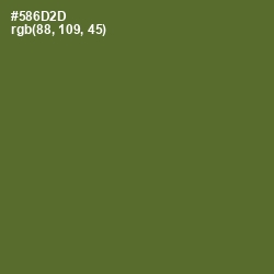 #586D2D - Chalet Green Color Image