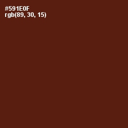 #591E0F - Redwood Color Image