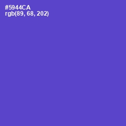 #5944CA - Indigo Color Image