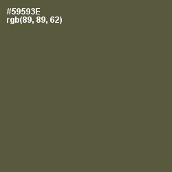 #59593E - Hemlock Color Image