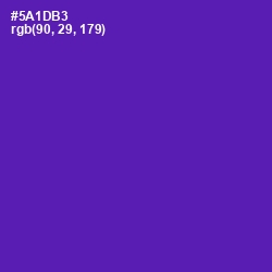 #5A1DB3 - Daisy Bush Color Image