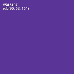 #5A3497 - Gigas Color Image