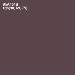 #5A454B - Emperor Color Image