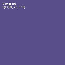 #5A4E8A - Victoria Color Image