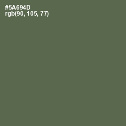 #5A694D - Finlandia Color Image