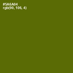 #5A6A04 - Green Leaf Color Image