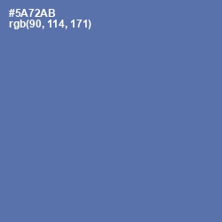 #5A72AB - San Marino Color Image