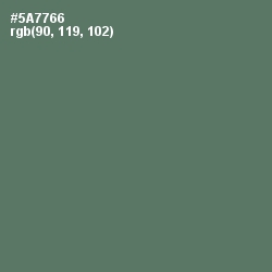 #5A7766 - Como Color Image
