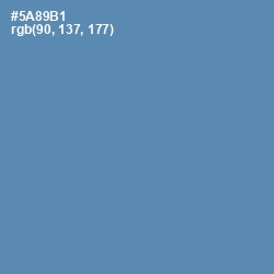 #5A89B1 - Horizon Color Image