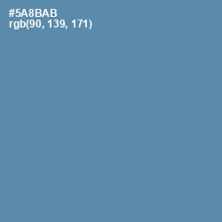 #5A8BAB - Horizon Color Image