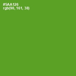 #5AA126 - Apple Color Image