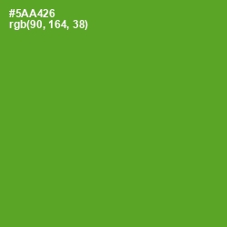 #5AA426 - Apple Color Image