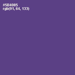 #5B4085 - Victoria Color Image