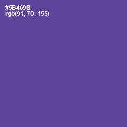 #5B469B - Victoria Color Image