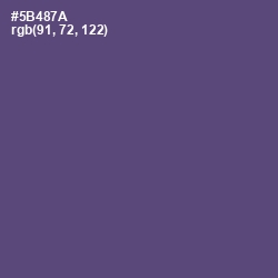 #5B487A - Comet Color Image