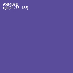 #5B4B9B - Victoria Color Image