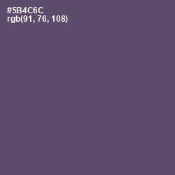 #5B4C6C - Scarpa Flow Color Image