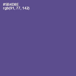 #5B4D8E - Victoria Color Image