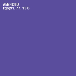 #5B4D9D - Victoria Color Image