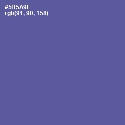 #5B5A9E - Victoria Color Image