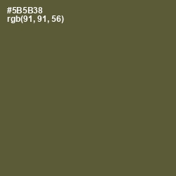 #5B5B38 - Hemlock Color Image