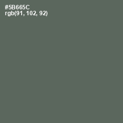 #5B665C - Finlandia Color Image