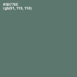 #5B776E - Como Color Image