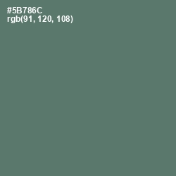 #5B786C - Como Color Image