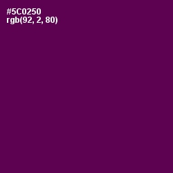 #5C0250 - Clairvoyant Color Image