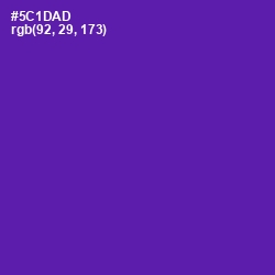 #5C1DAD - Daisy Bush Color Image
