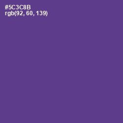 #5C3C8B - Gigas Color Image