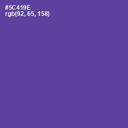 #5C419E - Victoria Color Image