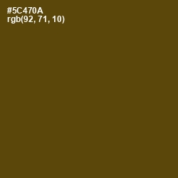 #5C470A - Bronze Olive Color Image