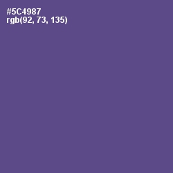 #5C4987 - Victoria Color Image