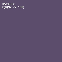 #5C4D6C - Scarpa Flow Color Image