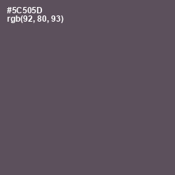 #5C505D - Chicago Color Image